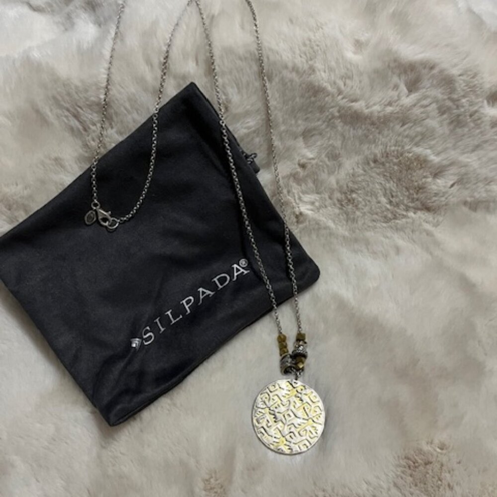 Silpada- Two-Tone Statement Necklace